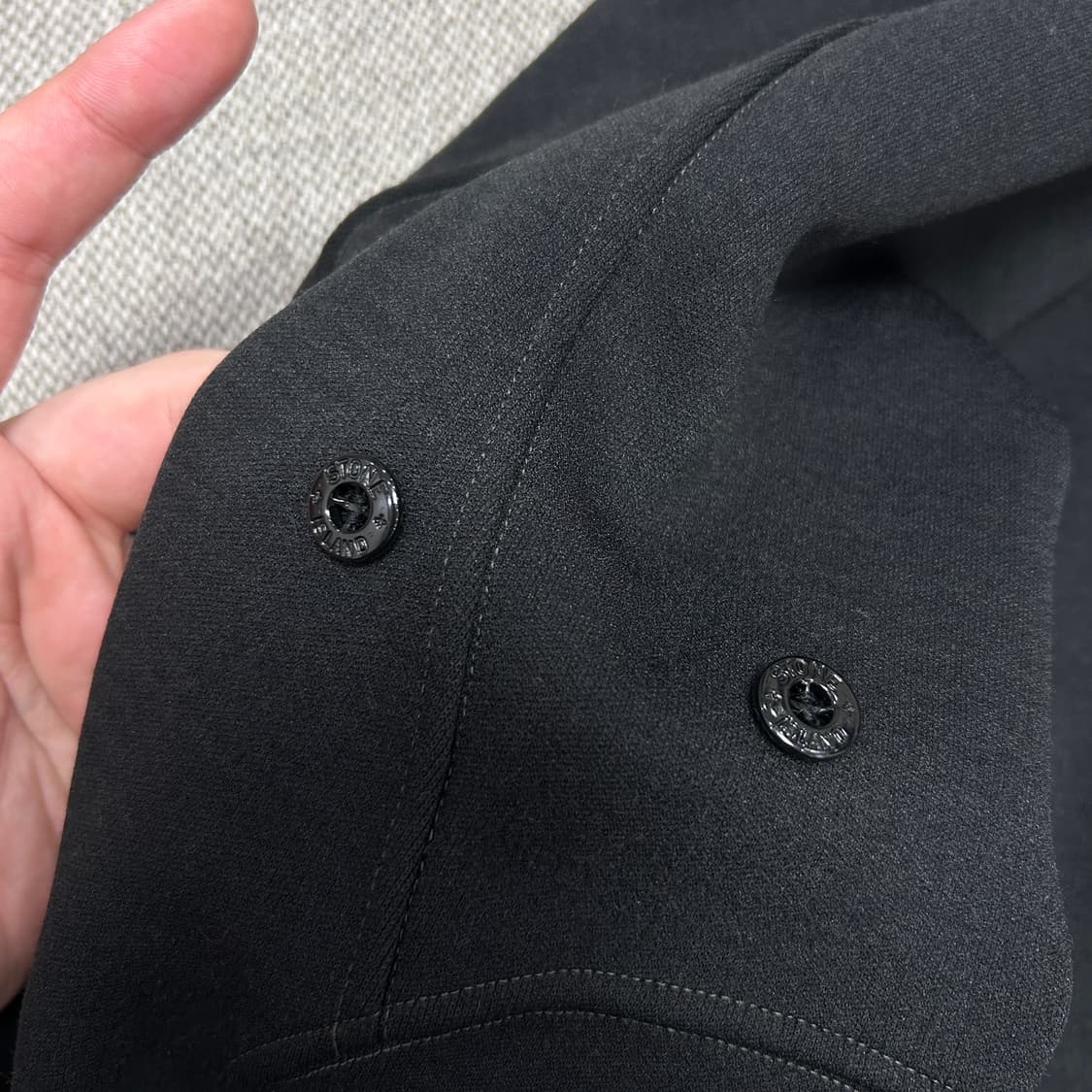 (유일매물)스톤아일랜드 00s 블랙 코튼집업(L) 상품이미지9