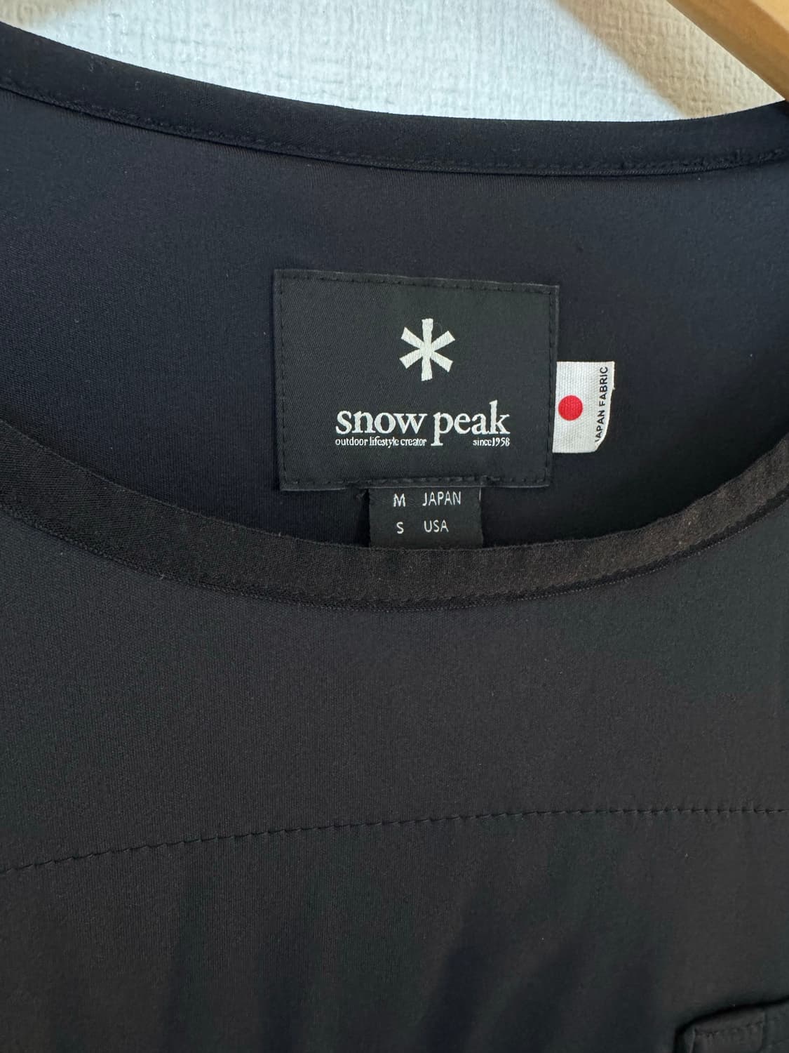 [M]스노우피크 재팬 플렉서블 인슐레이티드 풀오버 블랙 상품이미지4