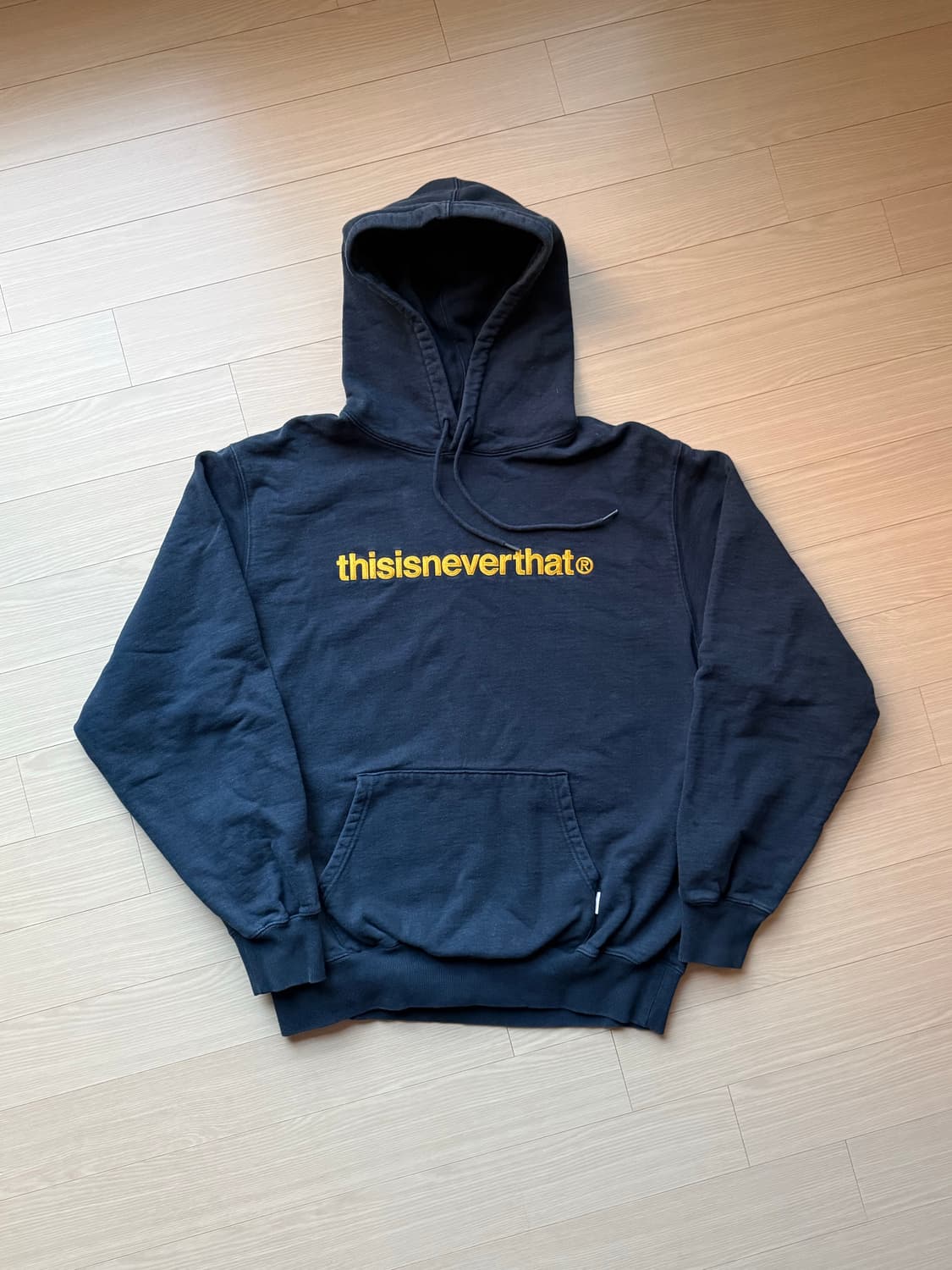 [XL] 디스이즈네버댓 네이비 후드티 상품이미지1