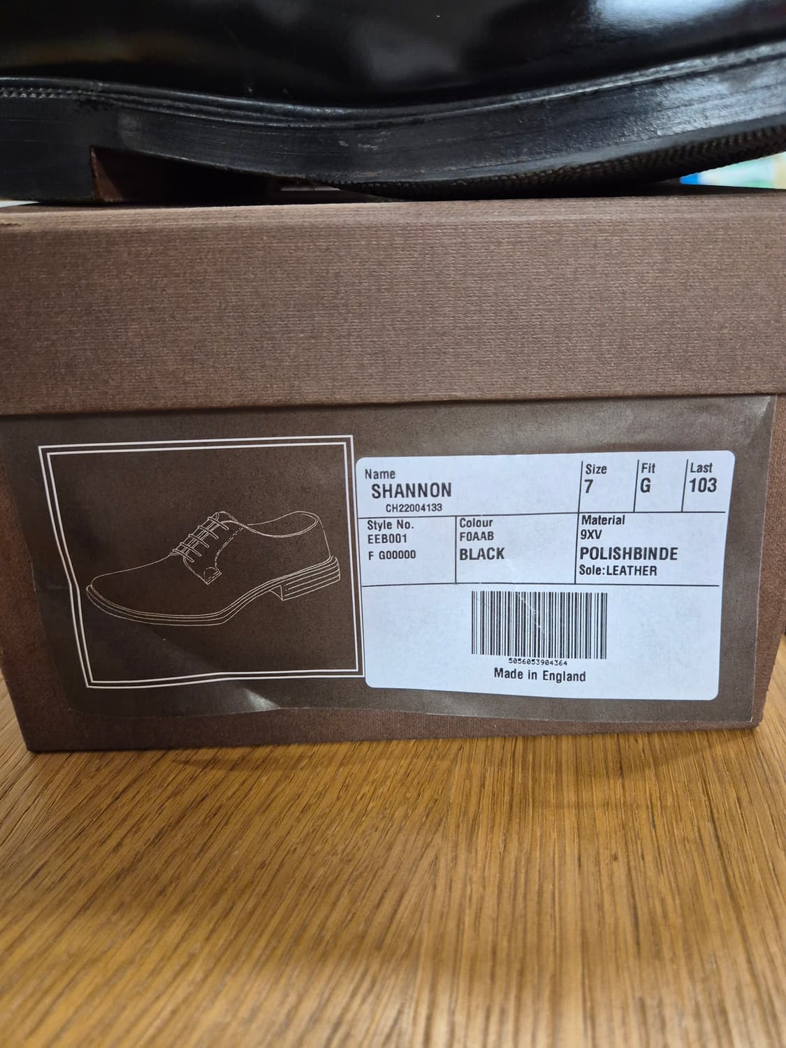 처치스 섀넌 레이스업 더비 7사이즈(발볼G) 상품이미지2