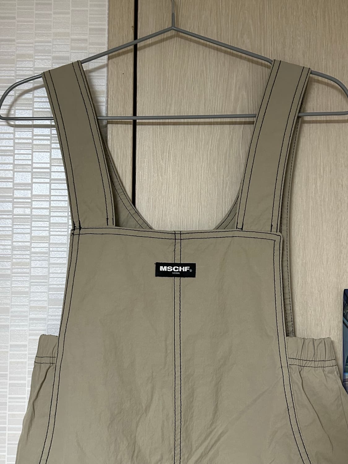 미스치프 멜빵 치마 원피스 상품이미지3