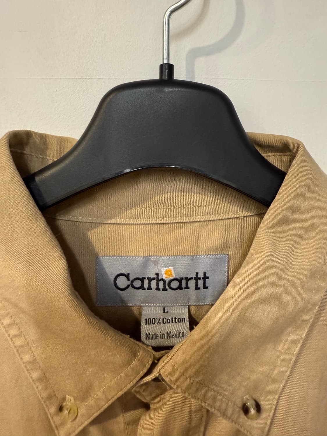 칼하트 베이지 긴팔셔츠 상품이미지3