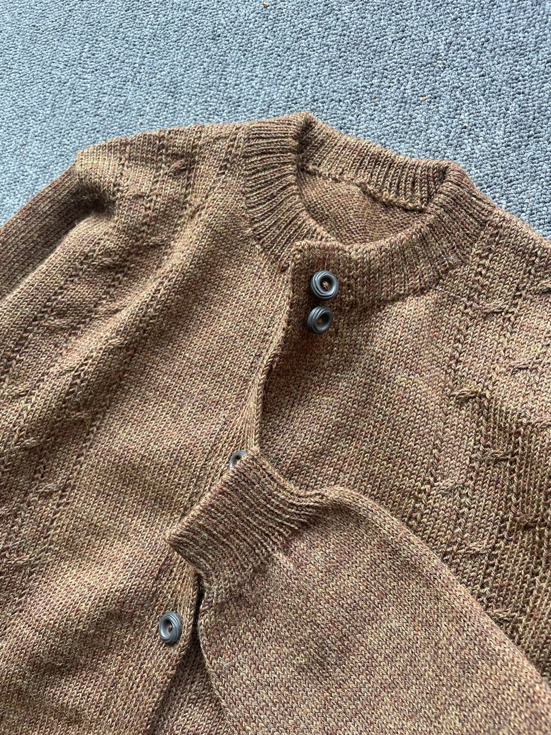 Brown cardigan 상품이미지3