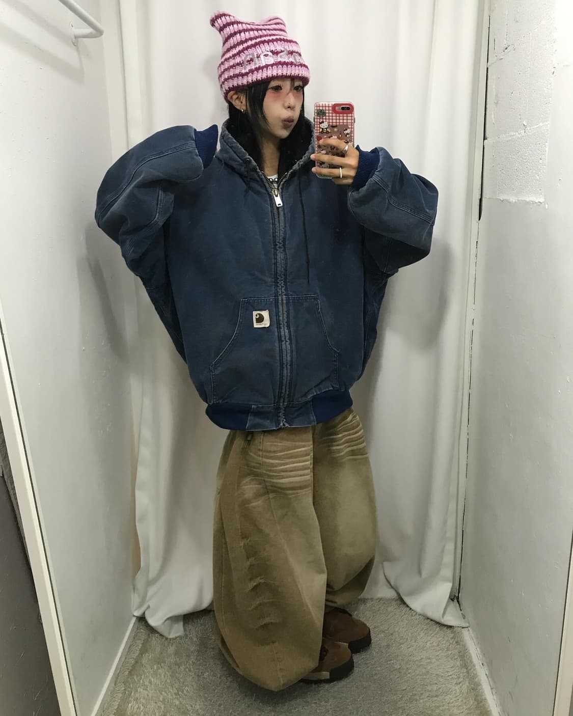 Carhartt Work Hooded Jacket 상품이미지3