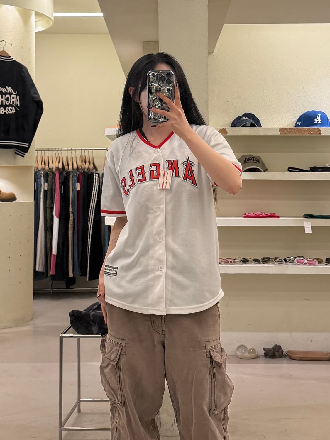 마제스틱 LA 애인절스 야구 유니폼 U1222 상품이미지1