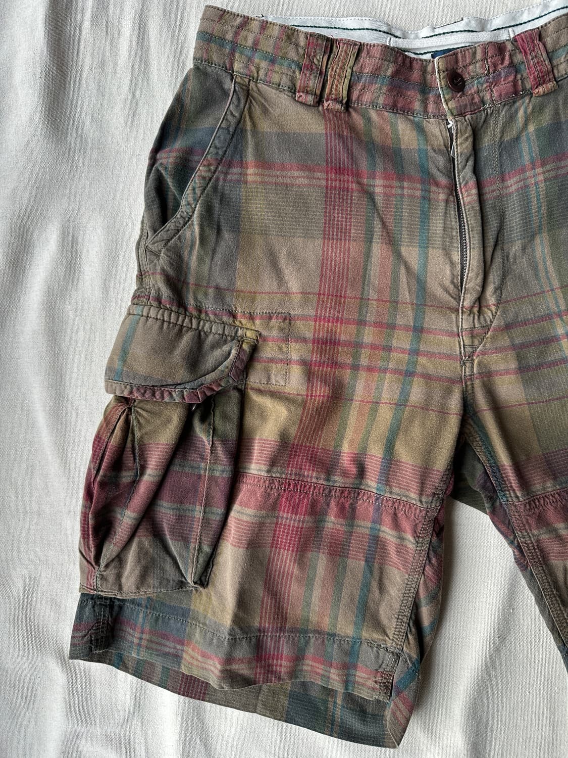 폴로 랄프로렌 마드라스풍 체크 카고 쇼츠 33 상품이미지2