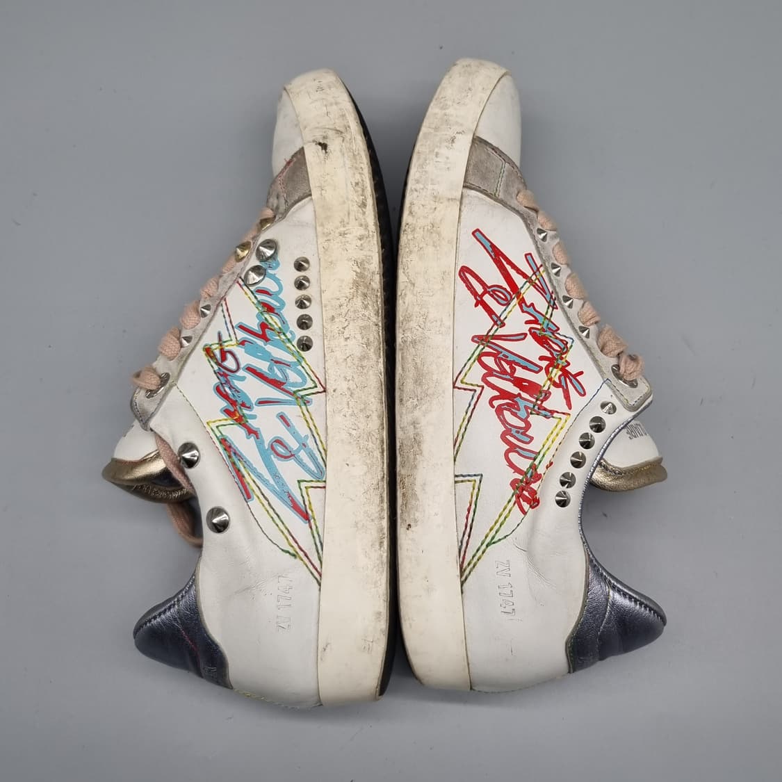 쟈딕앤볼테르 레더 여성스니커즈 39 250 상품이미지5