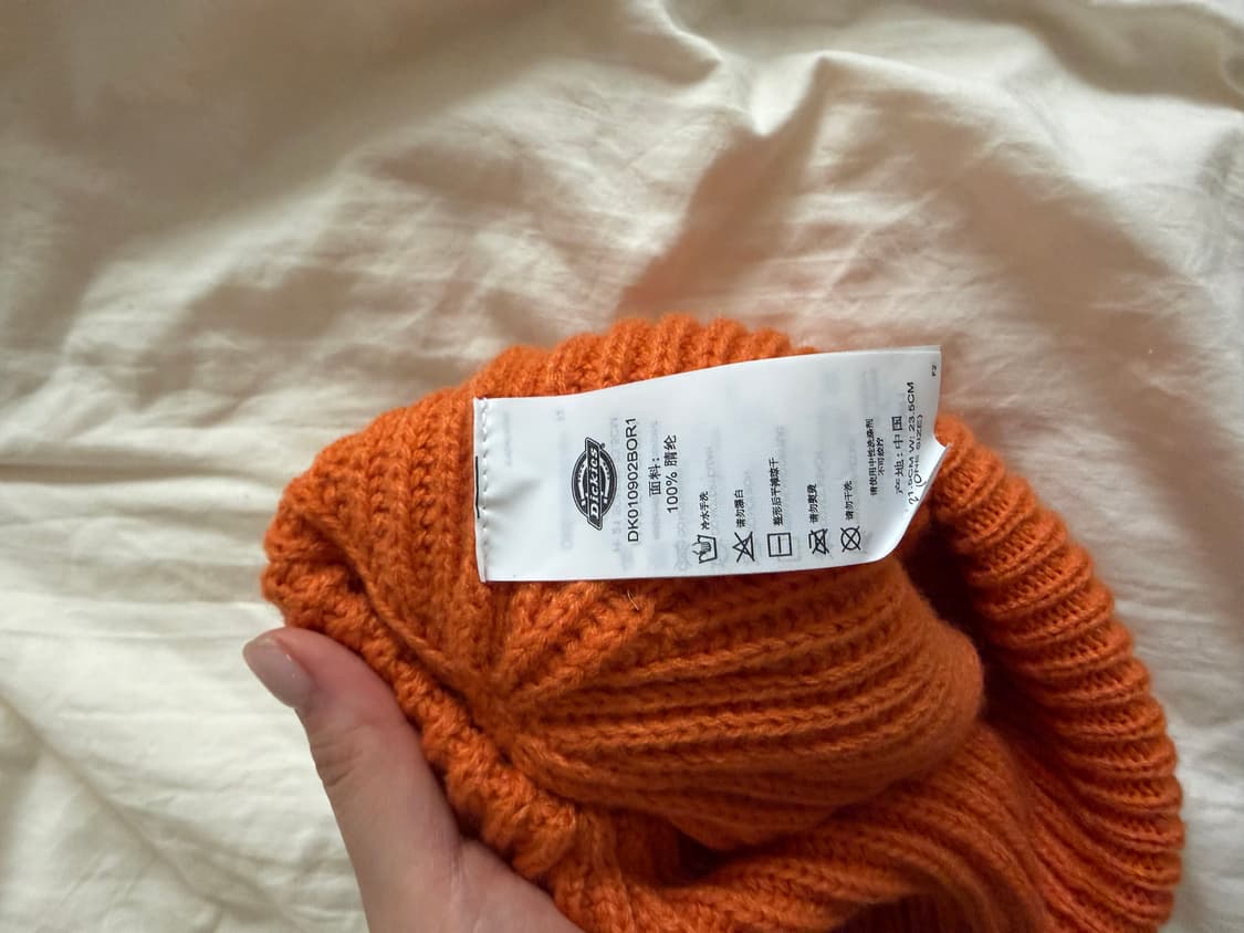 디키즈 오렌지 비니 상품이미지3