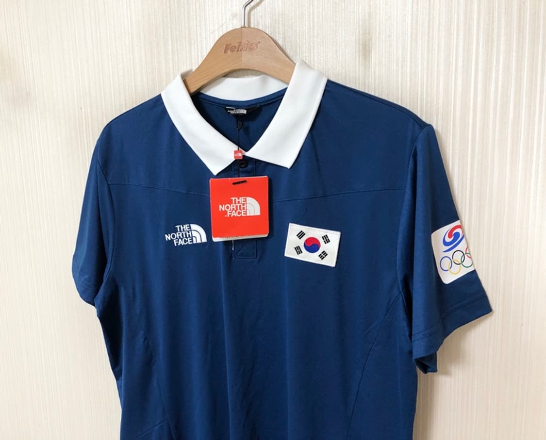 노스페이스국대 팀코리아 폴로티셔츠 L(100) 상품이미지6