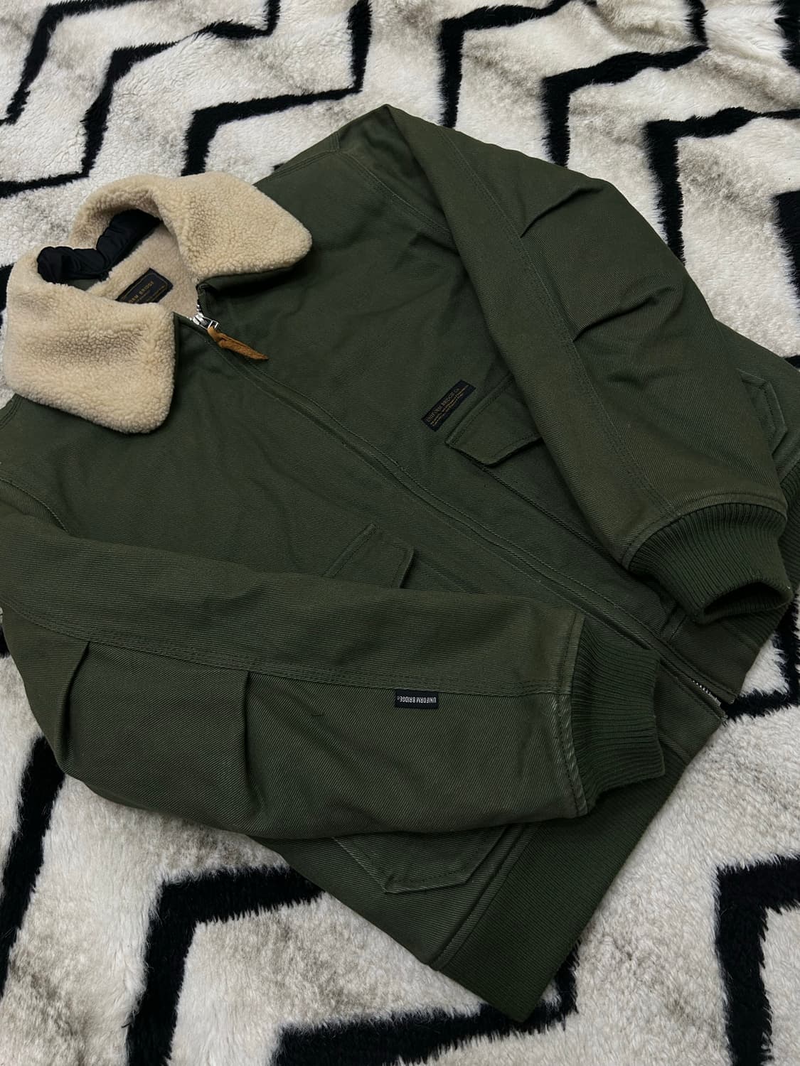 [L]유니폼브릿지 B-10 밀리터리 자켓/카키 상품이미지1