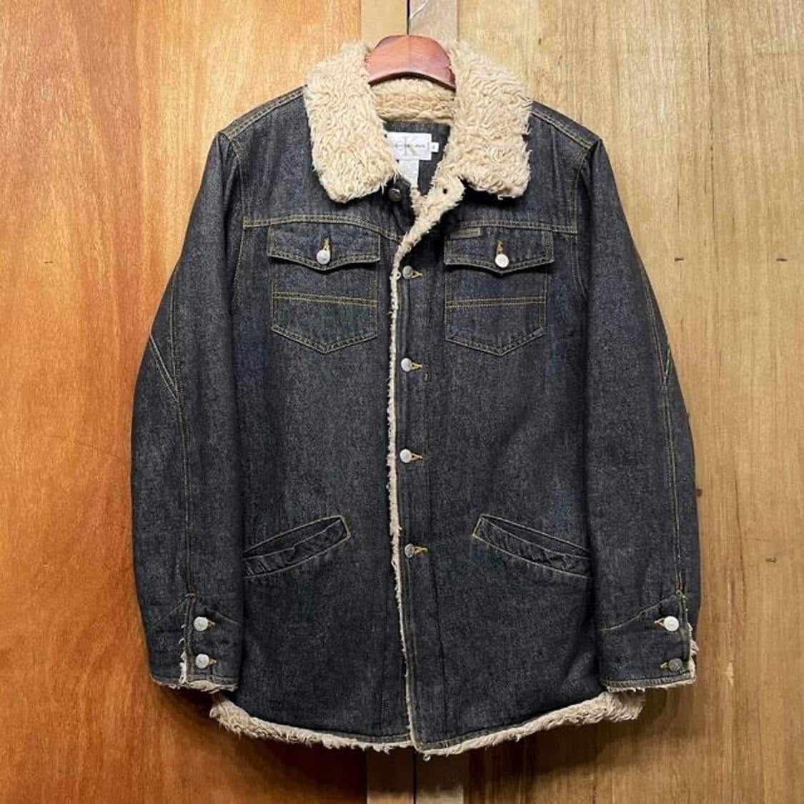 캘빈클라인 쉐르파 데님 자켓 (XL) 상품이미지2