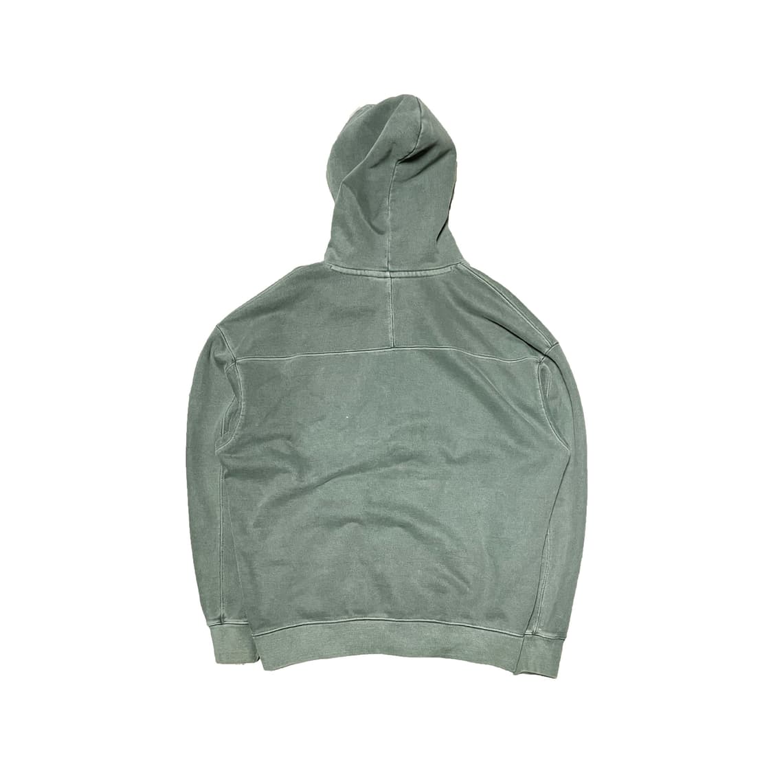 소버먼튼 980G 피그먼트 후드티 카키 상품이미지2