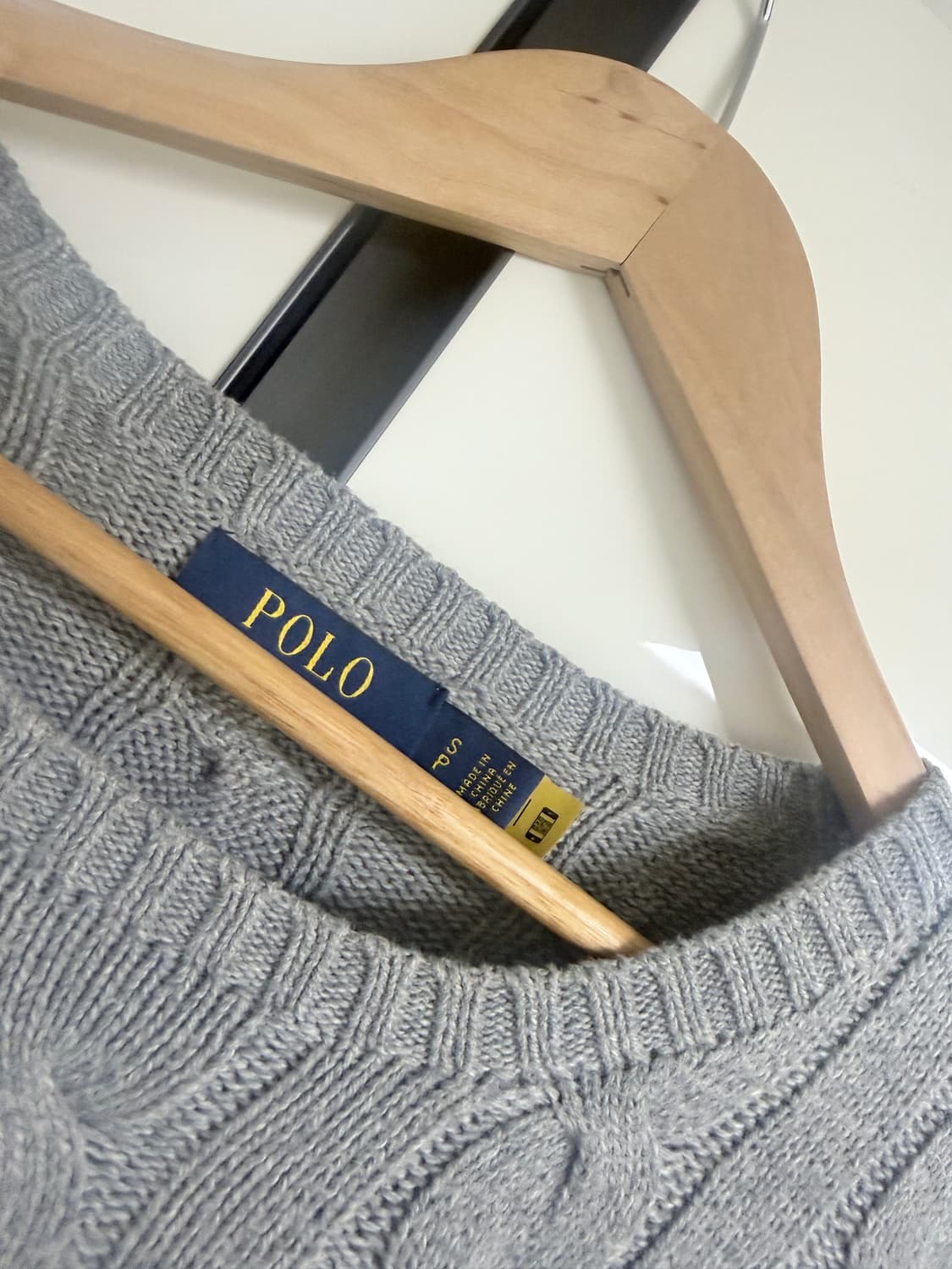 [정품]폴로 그레이 신형니트 상품이미지3