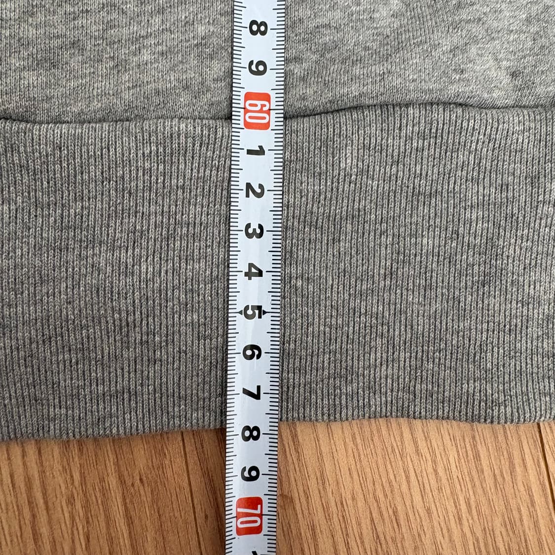 메종키츠네 더블 폭스 그레이 후드티 M 상품이미지9