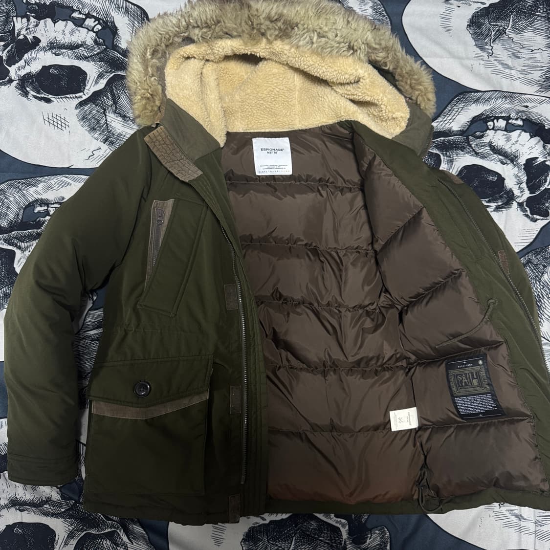 에스피오나지 패딩점퍼 L사이즈  상품이미지2