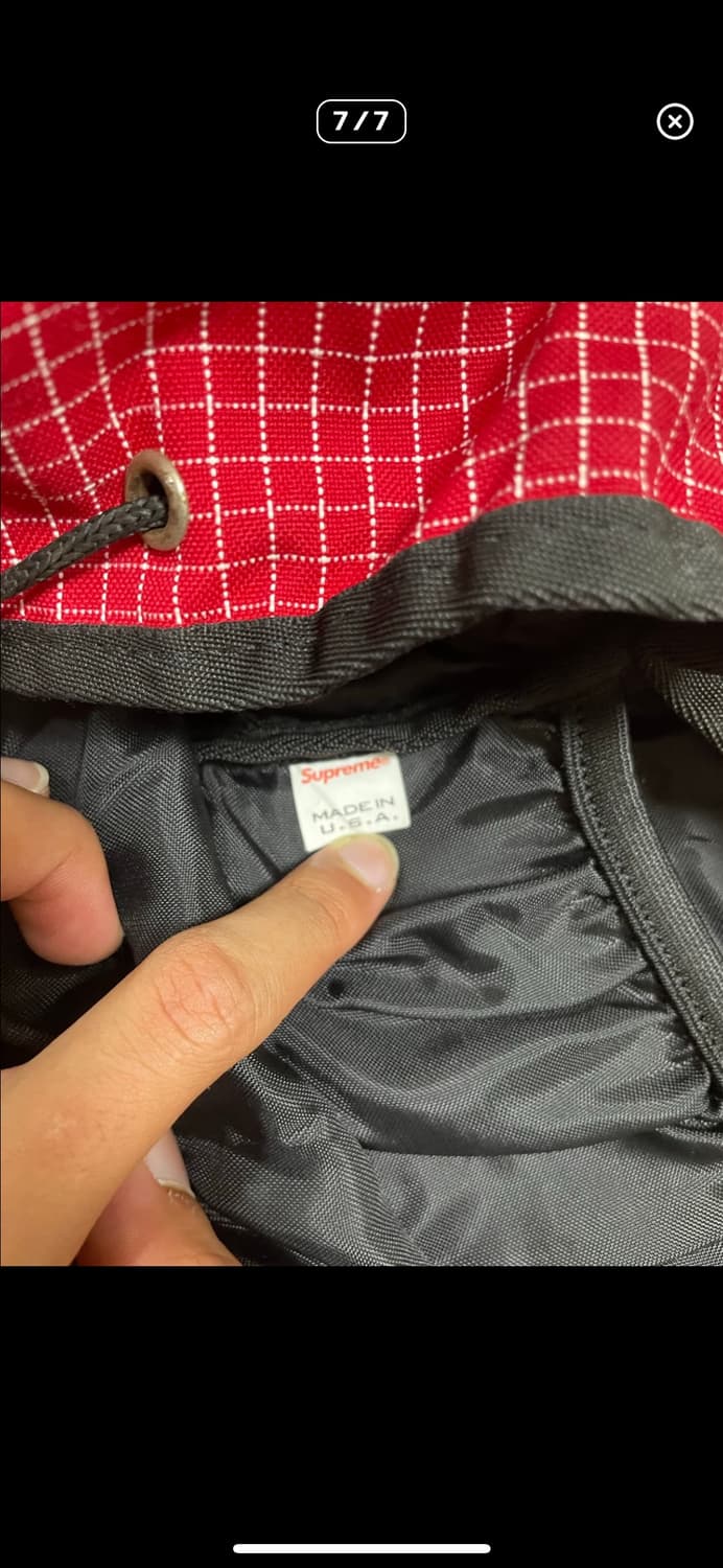 슈프림 09fw 립스탑 쿄듀라 아카이브 백팩 가방 상품이미지7