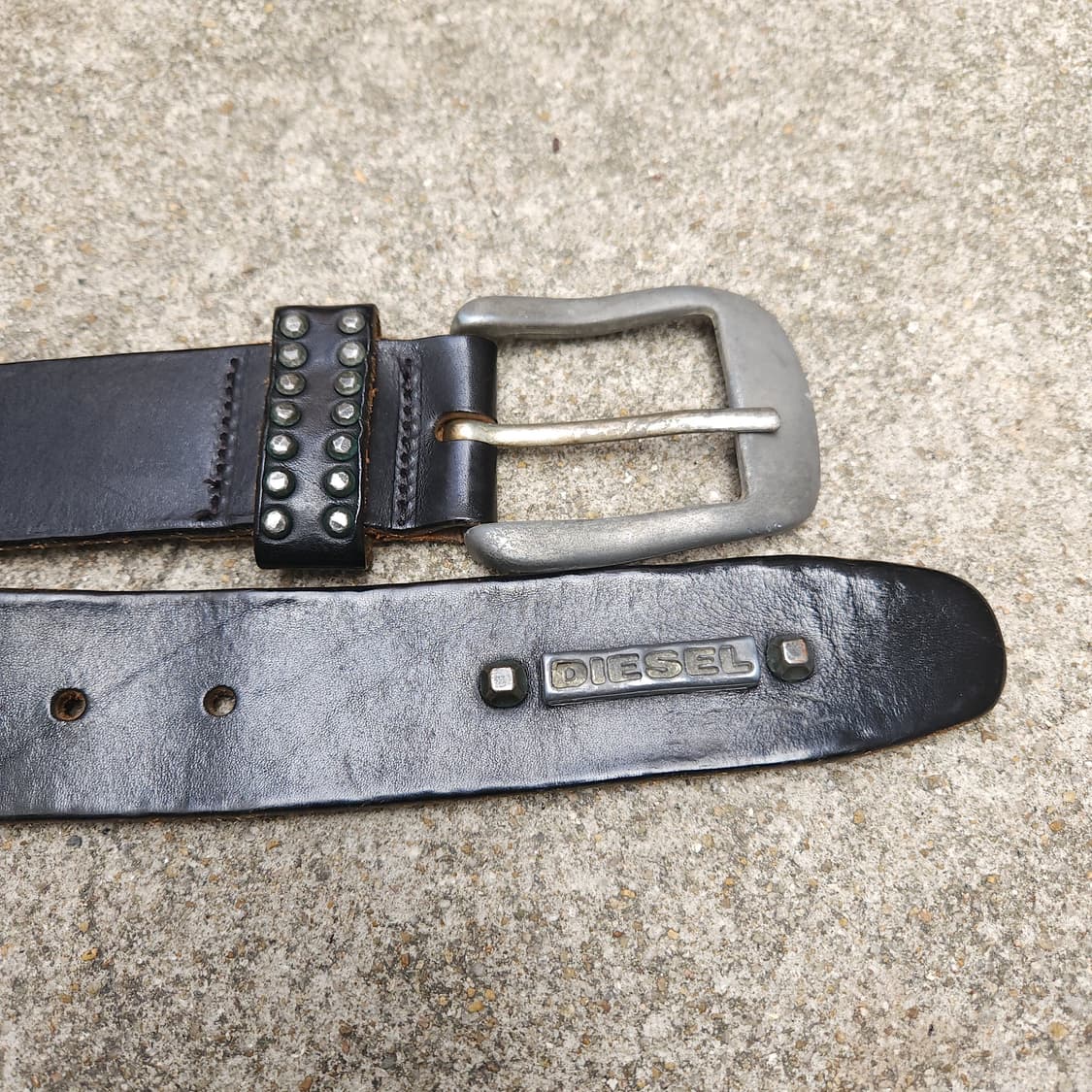 [OS] DIESEL 레더 벨트 상품이미지2