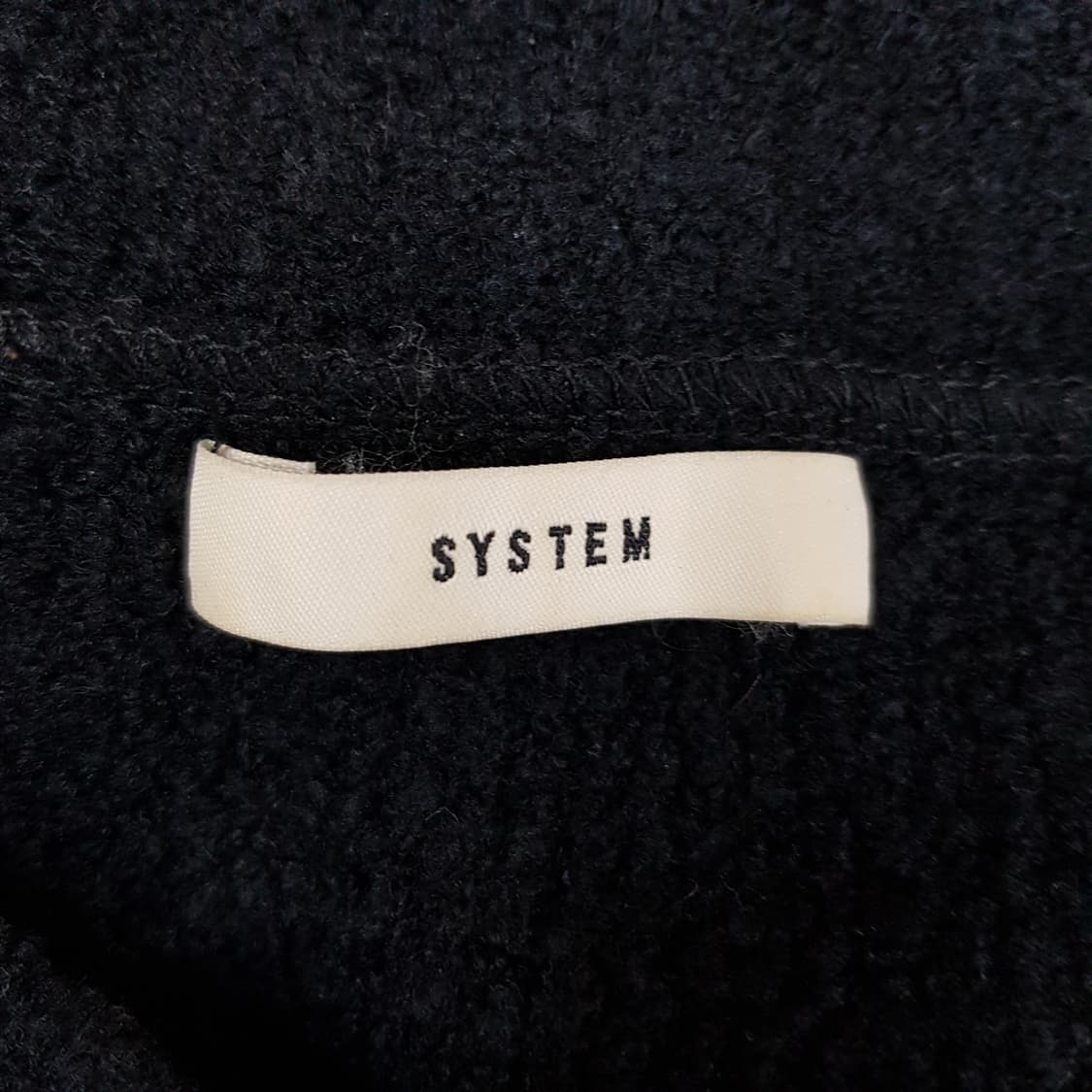 한섬 시스템 울 블렌드 미니멀 니트 원피스 F사이즈 상품이미지5