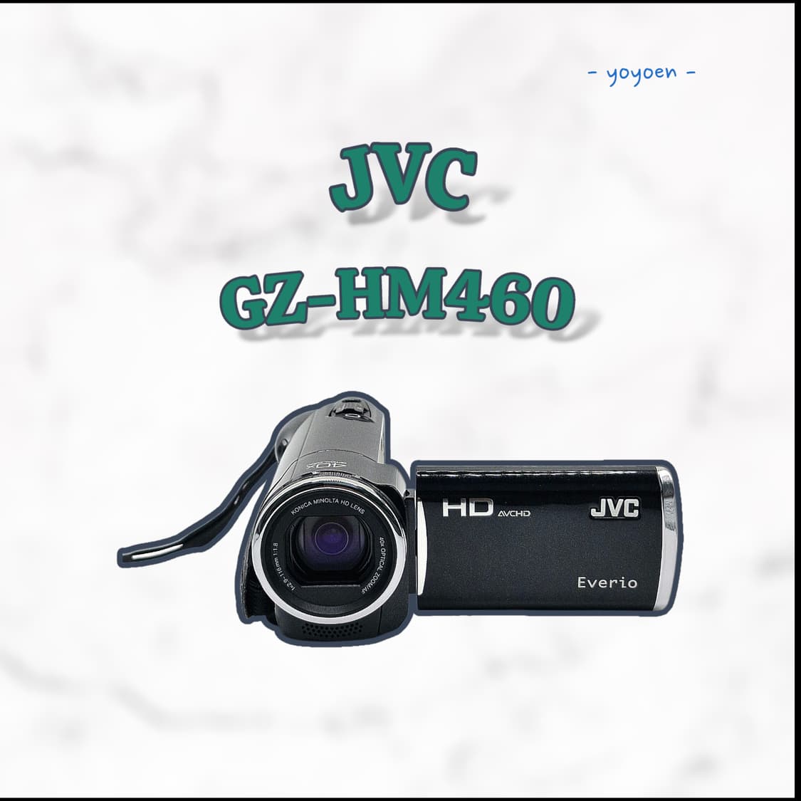 JVC GZ-HM460 빈티지캠코더 [ 꾸미기0 ] 상품이미지1