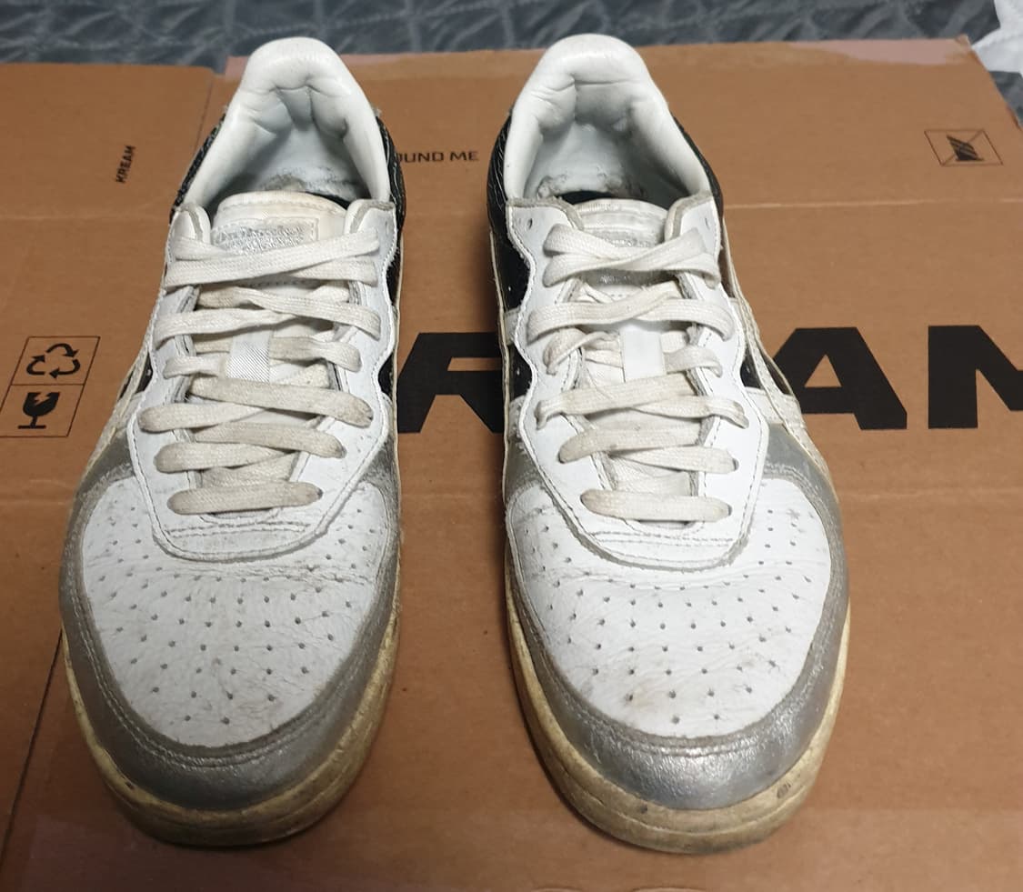 오니츠카타이거 GSM 실버 스니커즈 (250) 상품이미지3