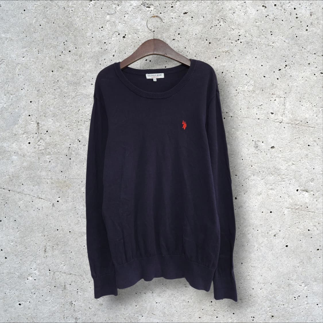 폴로 아센 네이비 니트 (100/L) 상품이미지1