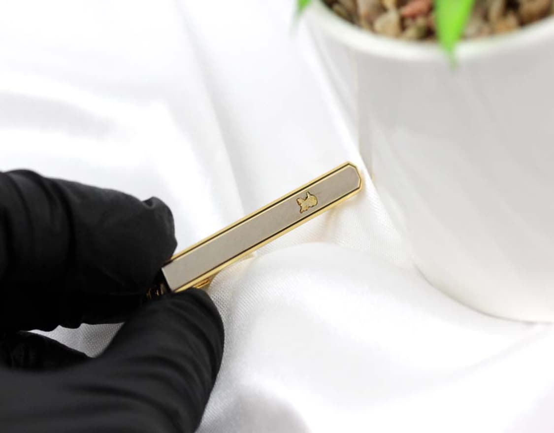 셀린느 A등급 5cm 남자 명품 넥타이핀 빈티지 상품이미지4