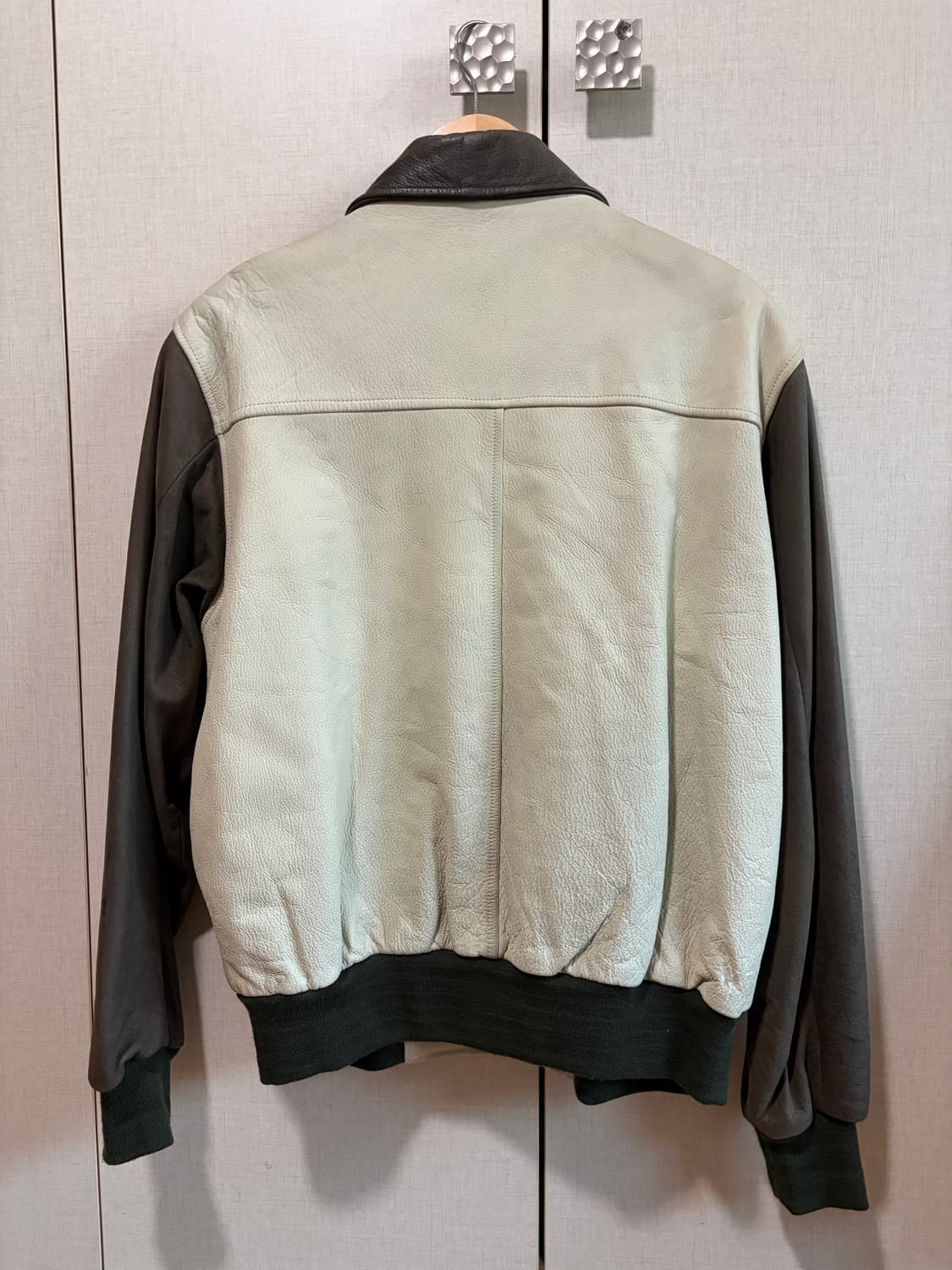 빈티지 브라운 가죽자켓 상품이미지2