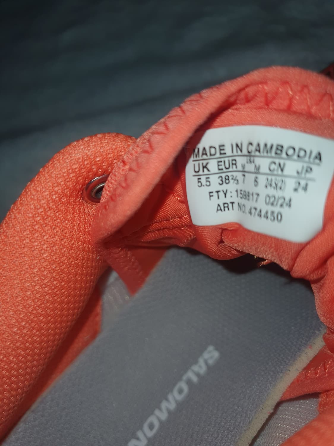 살로몬 XT6 Salomon 트레일런닝슈즈 240 상품이미지5