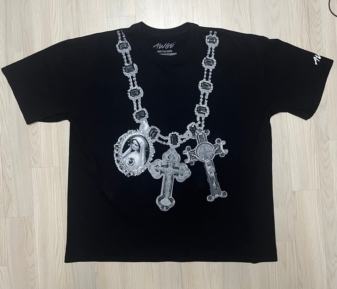 AWGE 돈비덤 루비 로사리 티셔츠 2XL 상품이미지1