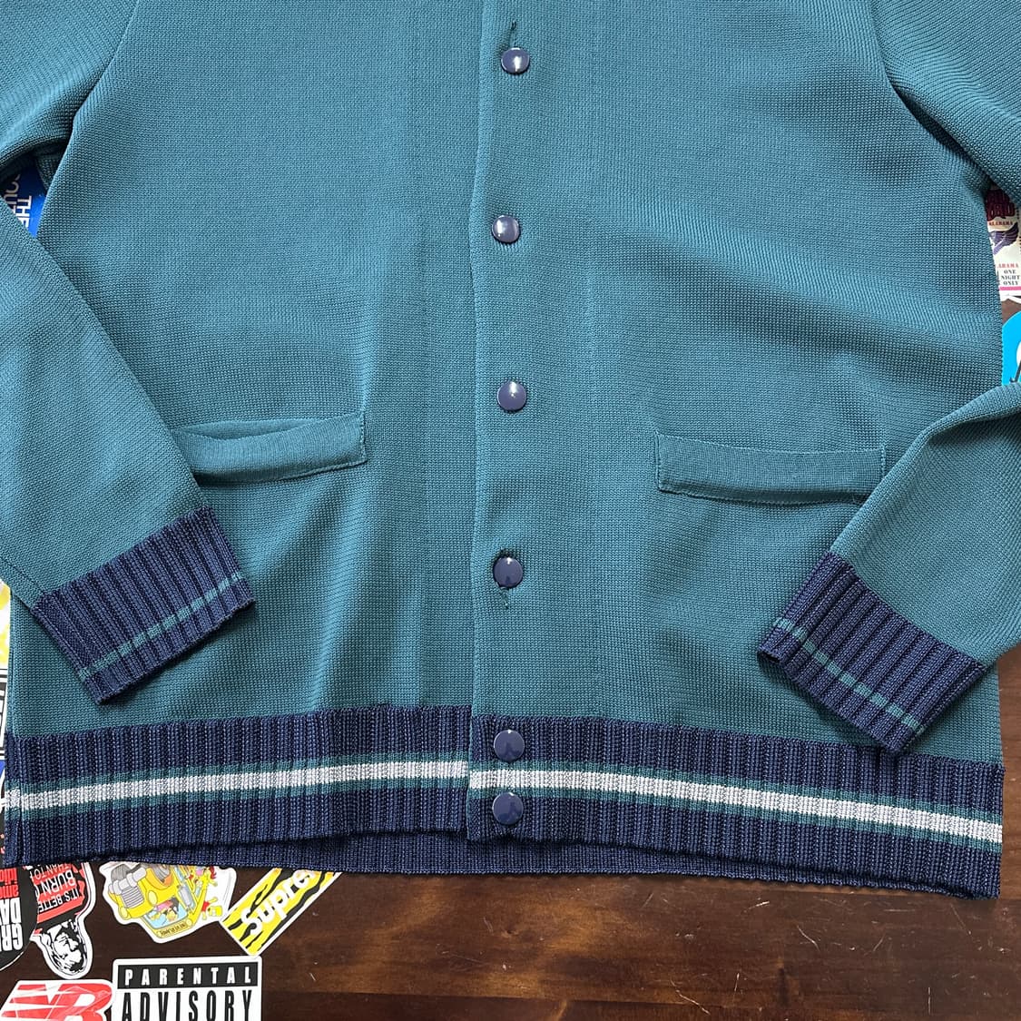 08서커스 니트 스타디움 자켓 M 상품이미지4