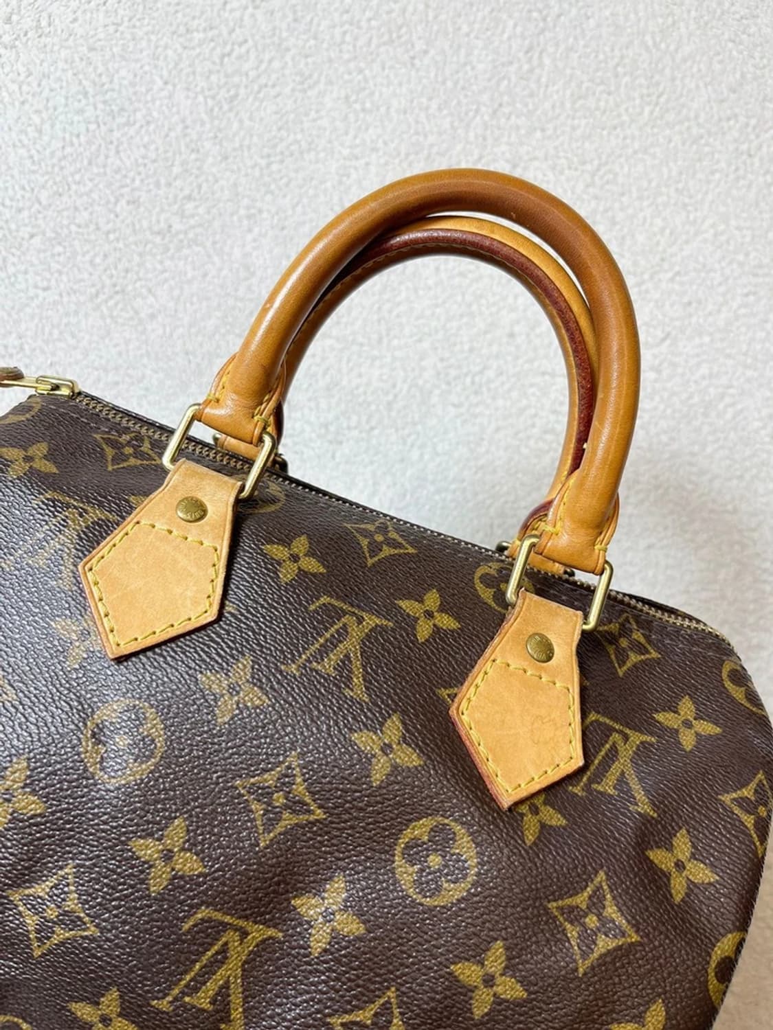 루이비통 Louis Vuitton 모노그램 스피디 25 핸드백 Q1301 상품이미지2