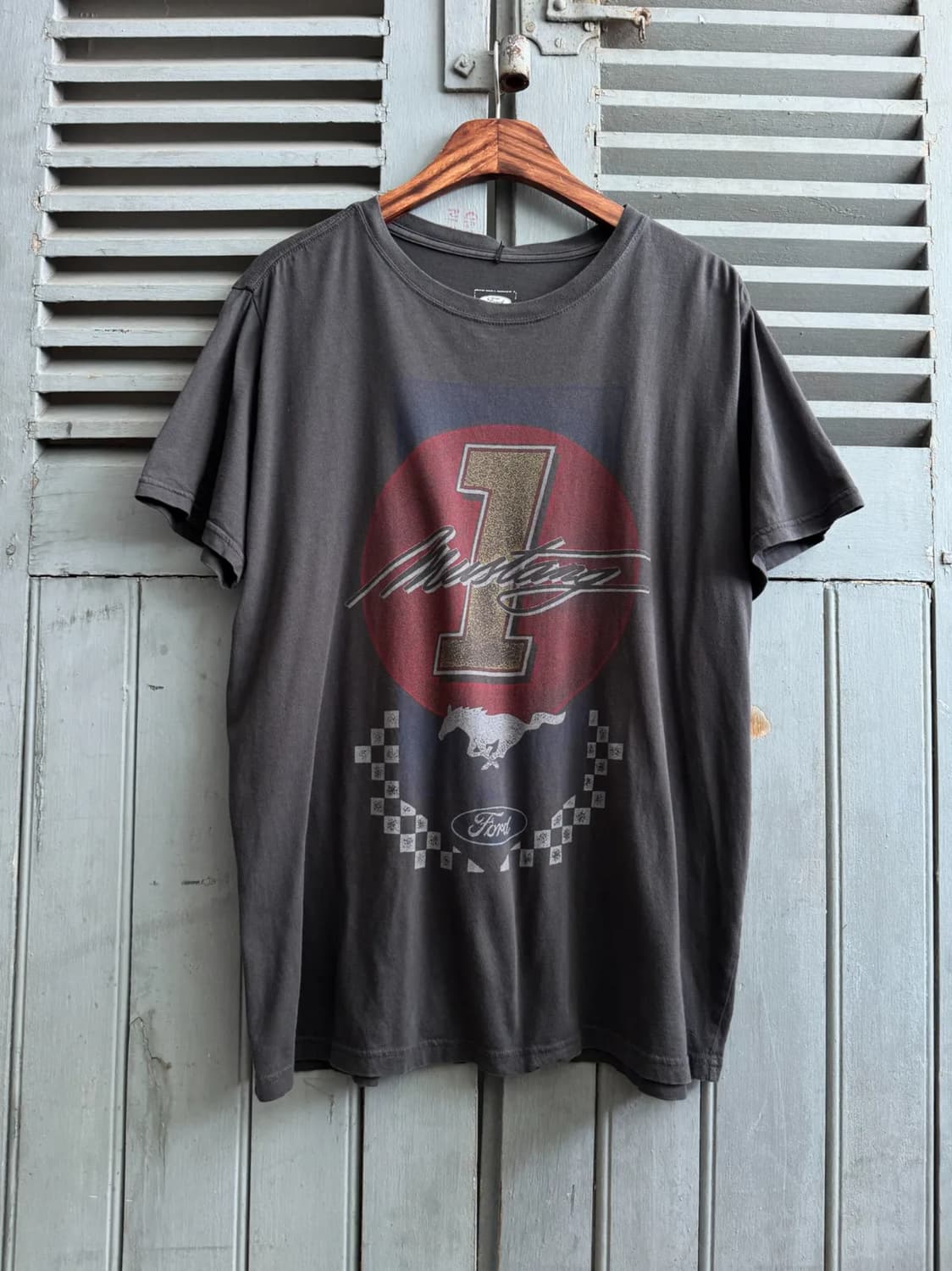 [2XL]Ford USA 포드 머스탱 레이싱 프린팅 티셔츠 상품이미지1