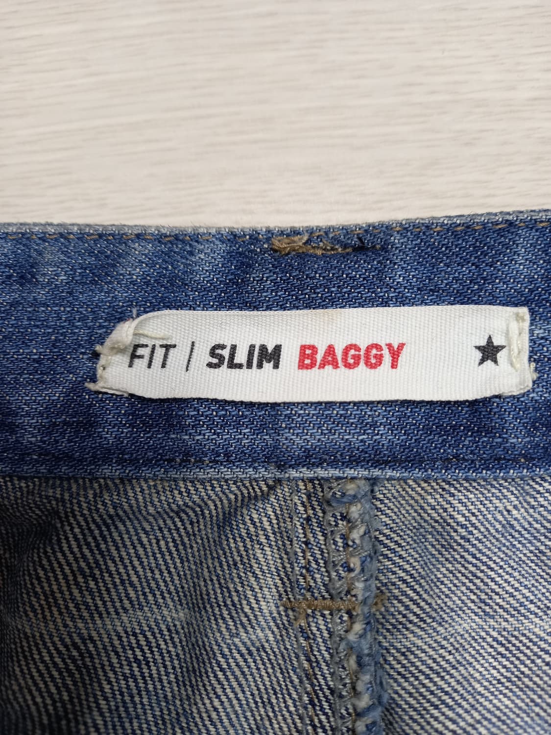 30 CONVERSE 데미지워싱 슬림일자 리페어진 30-229 상품이미지8