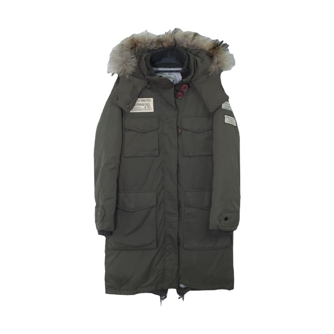 르윗 야상 덕다운 패딩 상품이미지1