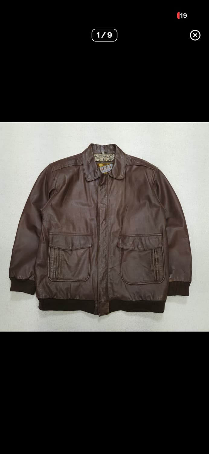 빈티지 A-2 레더자켓 상품이미지1