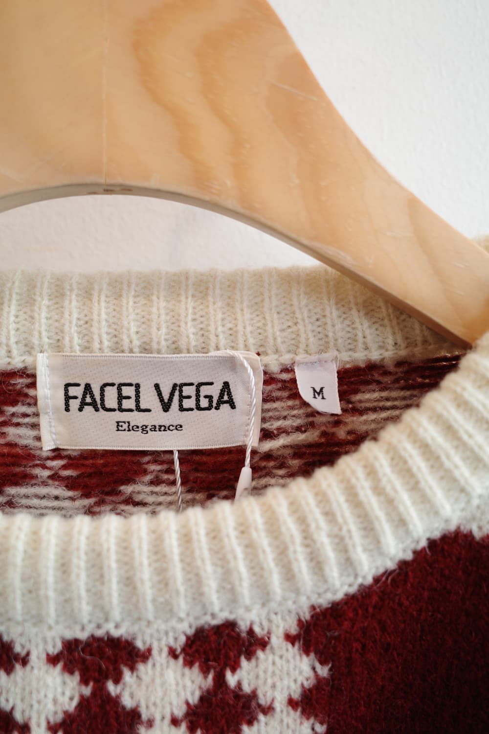 Japan brand 울 패턴 니트 (새상품) 상품이미지3