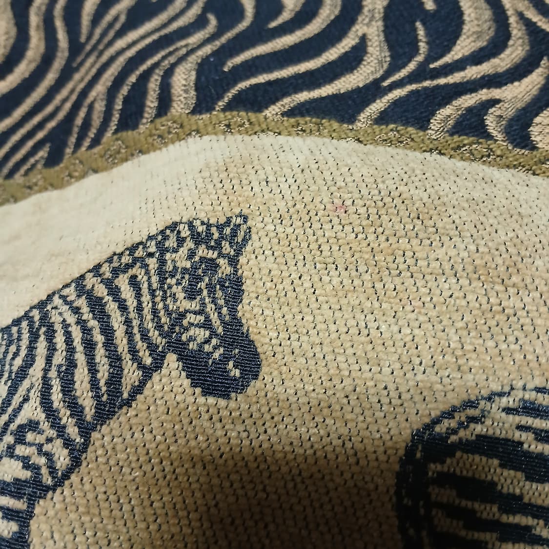 해외판 TANTrums 얼룩말 특이한 원단 짜임의 자켓 빈티지 상품이미지9