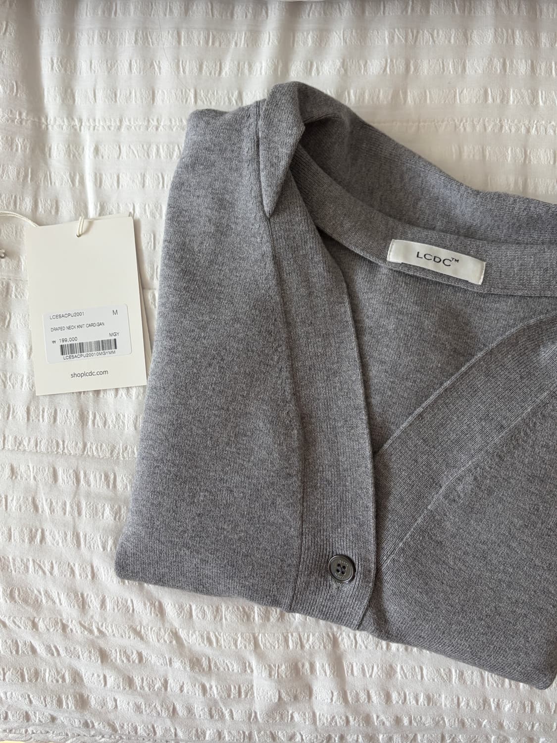 Lcdc 트위스트 가디건 (1회 착용) 상품이미지6