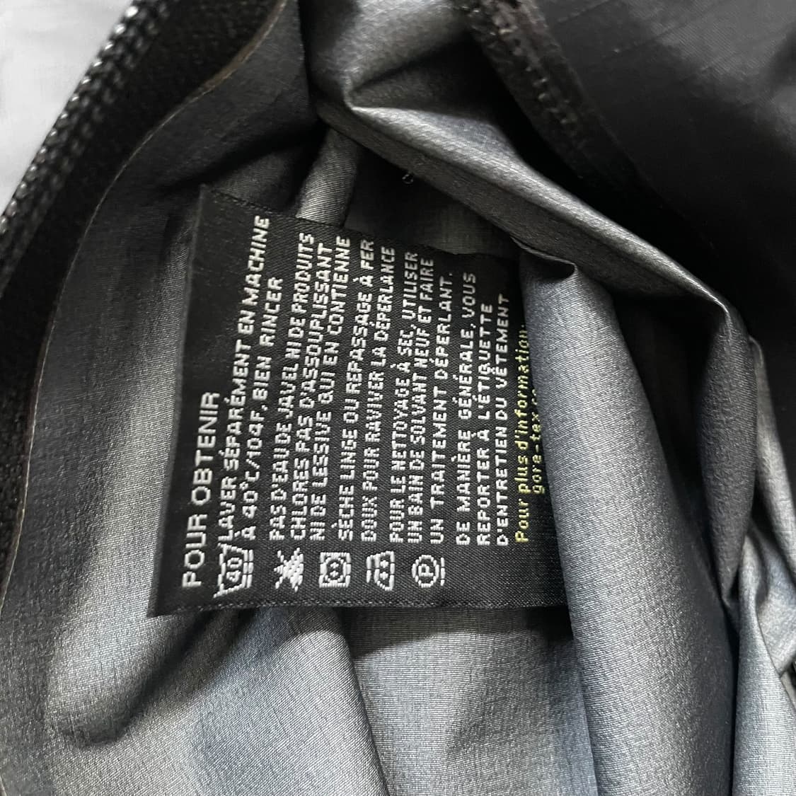 아크테릭스 Arcteryx theta AR 고어텍스 자켓 블랙 상품이미지6