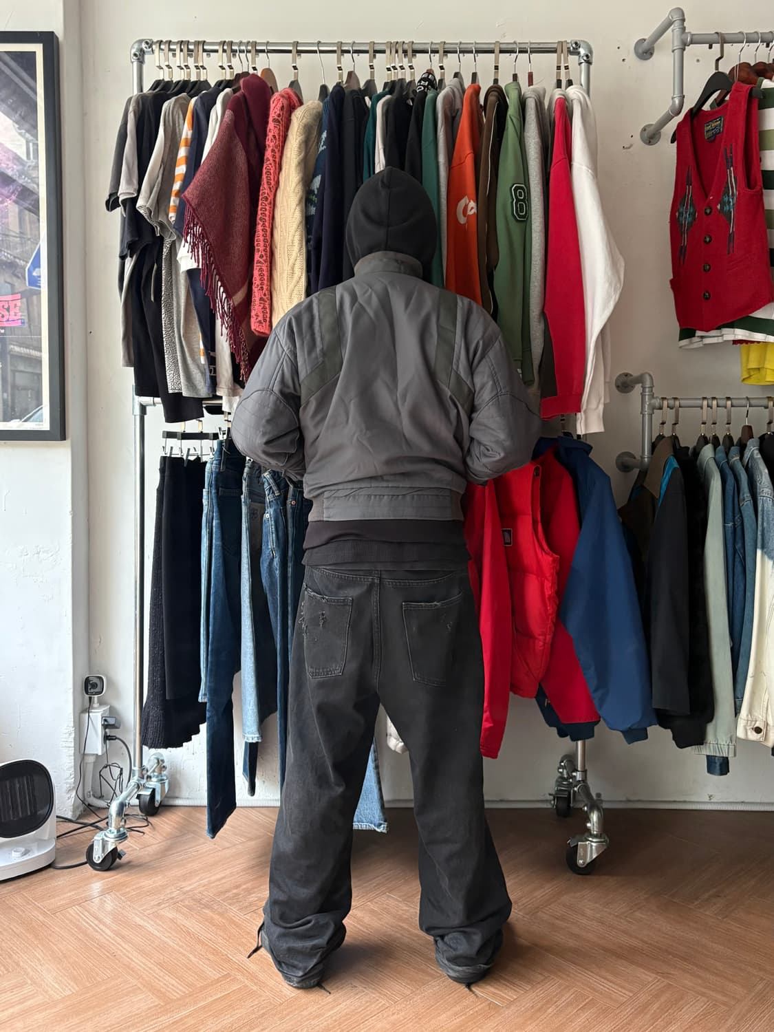 80s Issey Miyake 스카이라인 자켓 상품이미지6