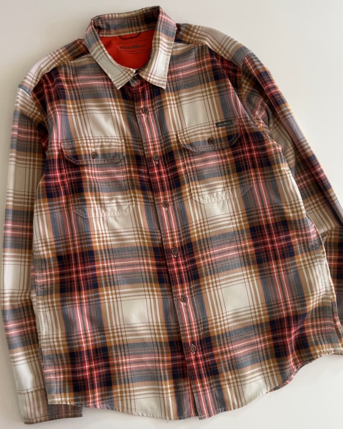 에디바우어 투포켓 체크셔츠 상품이미지3