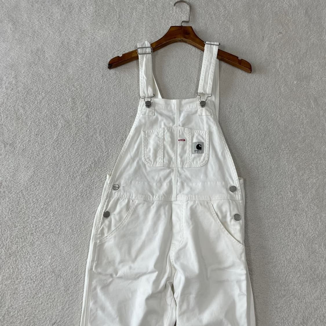 XS 칼하트 WIP 여성 BIB 오버롤 멜빵바지  상품이미지2