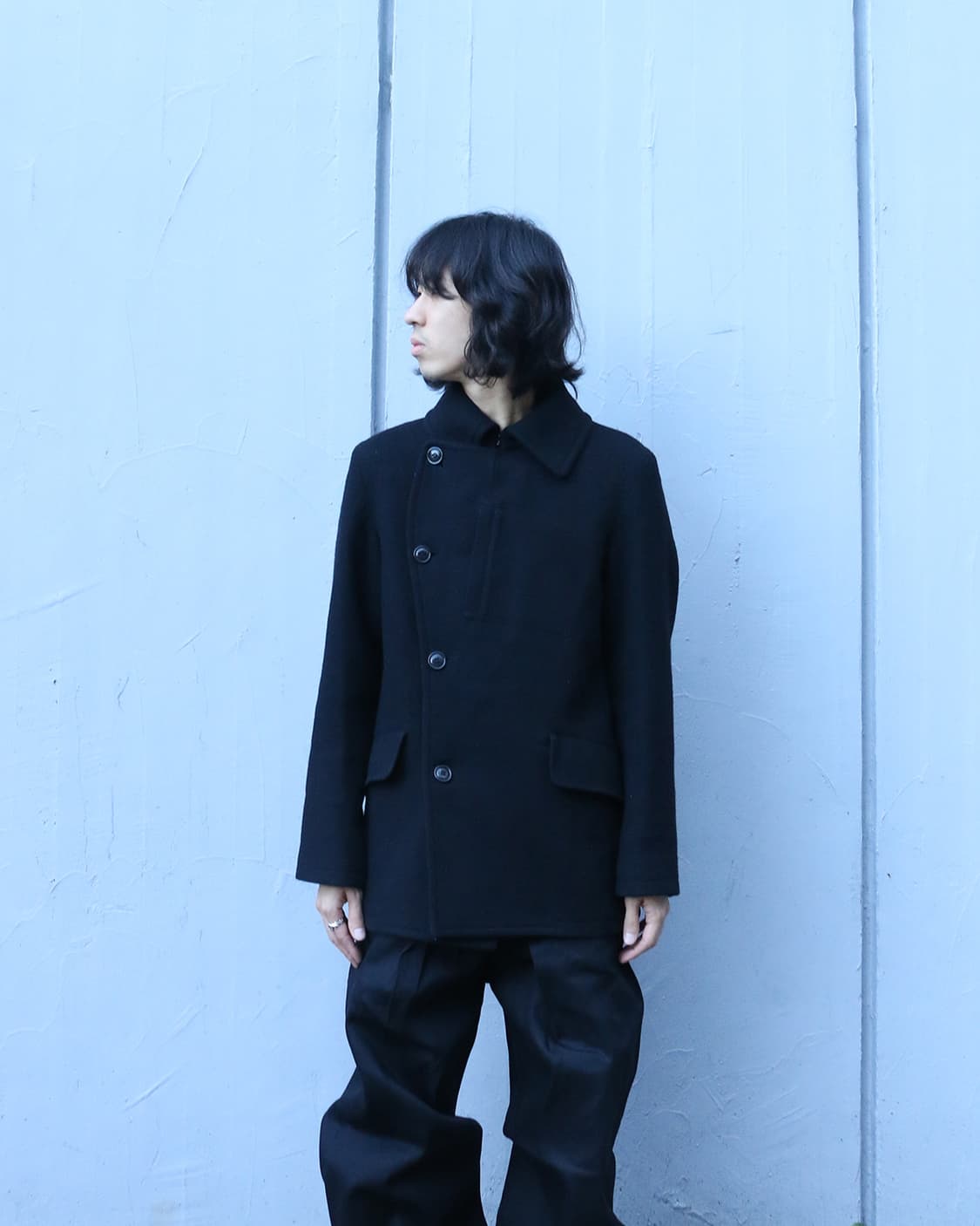 카반 드 주카 블랙 피코트 상품이미지1