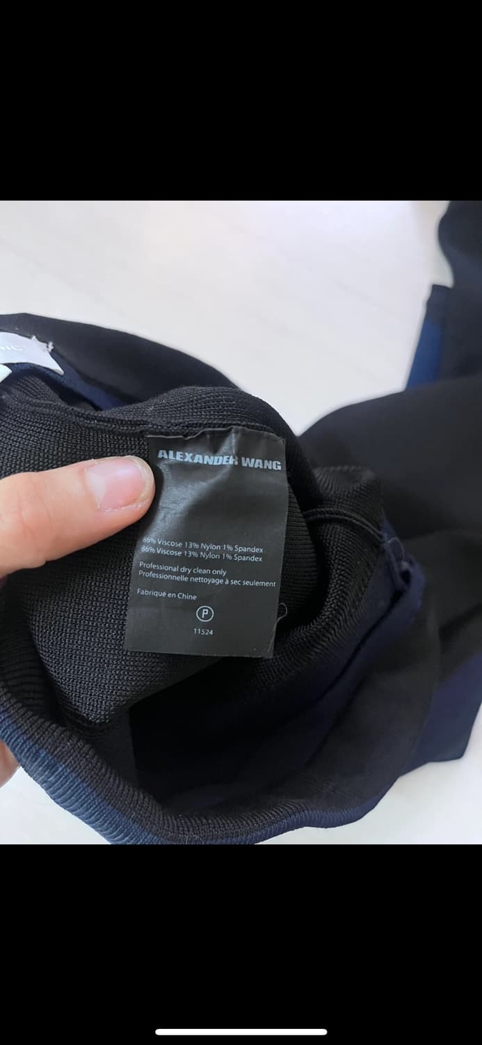 Alexander Wang 네이비 배색 레깅스 XS 상품이미지5