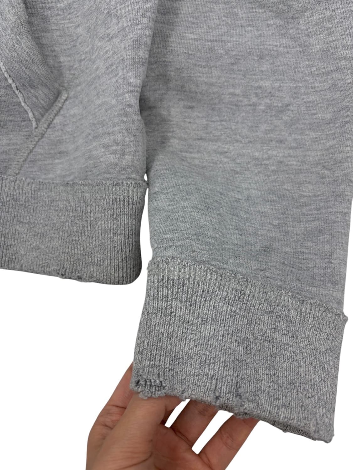 아베크롬비 그런지 빈티지 후드집업 그레이 (M/국내95~100) 상품이미지4