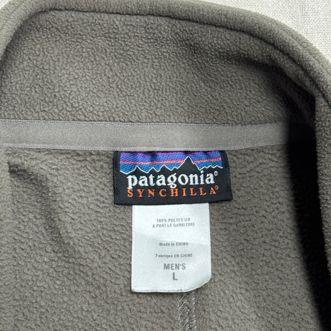 파타고니아 90s 카키브라운 신칠라 후리스 L 상품이미지6