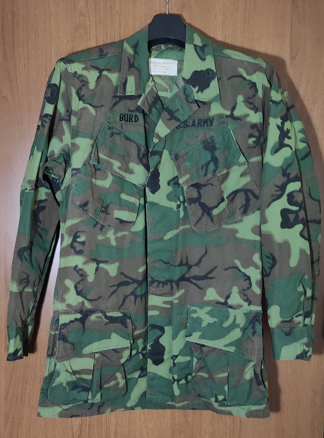 포플린 erdl 정글퍼티그 자켓 105, 립스탑 아님 상품이미지1