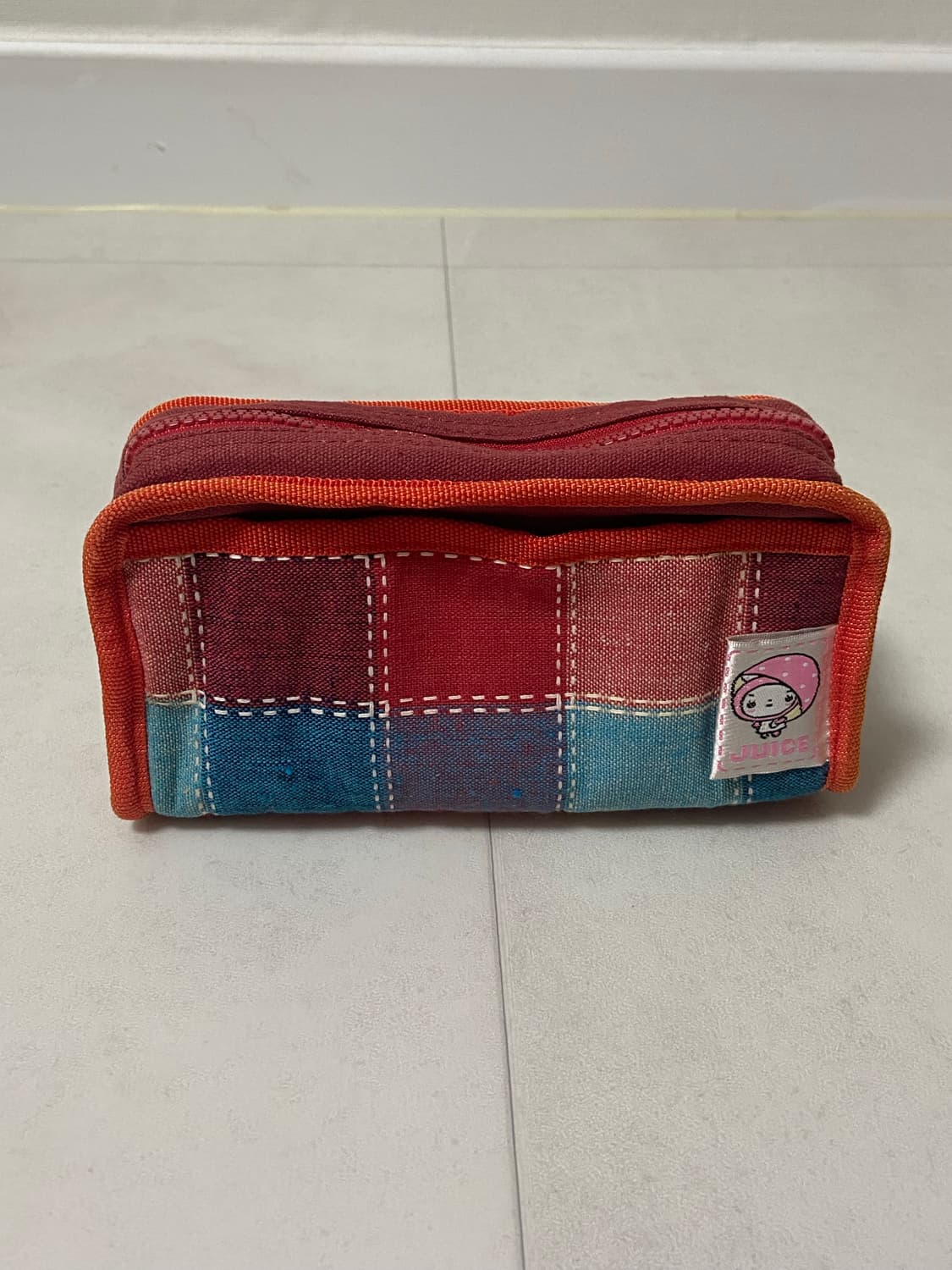 고전 빈티지 미스터케이 토끼 패치필통 파우치 상품이미지2