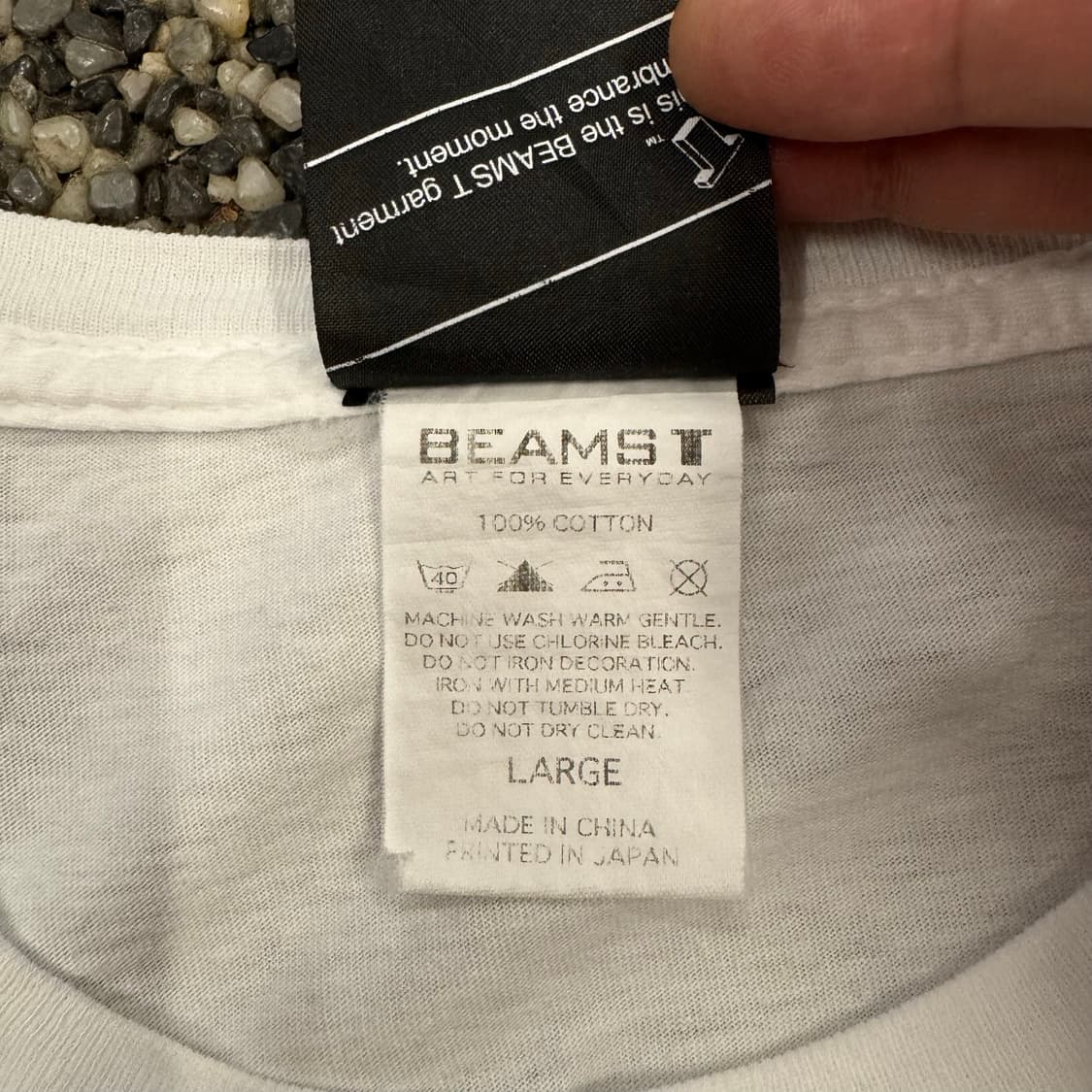 00s 빔즈 BEAMS 고담 북스토어 스컬 티셔츠 (L)  상품이미지5