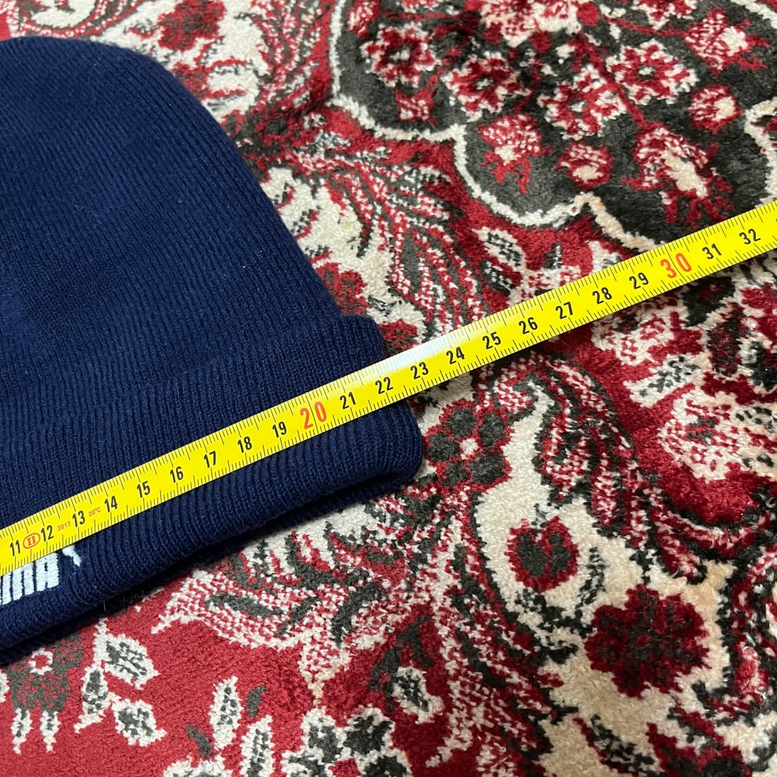 90s vintage puma 빈티지 푸마 비니 네이비 상품이미지4